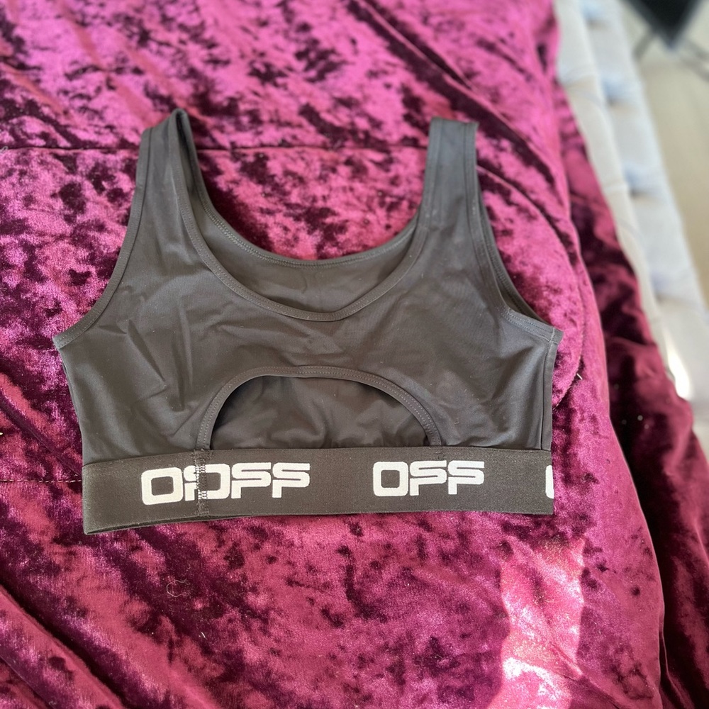 Off-White Performance Crop Top
